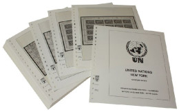 Lindner-T Uno New York Kleinbogen 2007-2013 Vordrucke 600K-07 Neuware ( - Pre-printed Pages