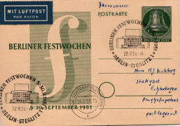 Berlin P 26 Als Ganzsache Mit Sonderstempel #KT618 - Otros & Sin Clasificación