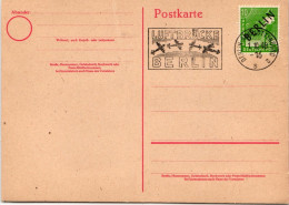 Berlin Auf Postkarte Ungelaufen Mit Luftbrückenstempel #KT712 - Autres & Non Classés