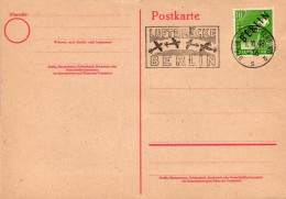 Berlin Auf Postkarte Ungelaufen Mit Luftbrückenstempel #KT716 - Autres & Non Classés