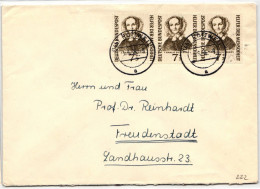 BRD Bund 222 Auf Brief Als Mehrfachfrankatur #KW507 - Other & Unclassified