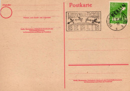 Berlin Auf Postkarte Ungelaufen Mit Luftbrückenstempel #KT726 - Autres & Non Classés