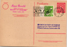 Berlin Auf Postkarte Ungelaufen Mit Luftbrückenstempel #KT708 - Other & Unclassified