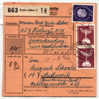 Berlin 186 U.a. Auf Postkarte Paketkarte #KW020 - Andere & Zonder Classificatie