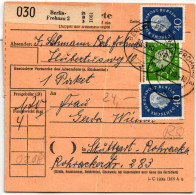 Berlin 185 U.a. Auf Postkarte Paketkarte #KW025 - Autres & Non Classés