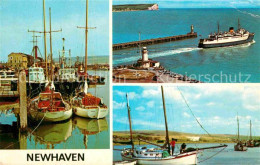 72859313 Newhaven Harbour Entrance Boats At Piddinghoe Newhaven - Andere & Zonder Classificatie