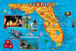 72854836 Florida_Keys Landkarte - Other & Unclassified