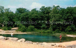 72849052 Missouri Ozarks Trout Fishermen At Bennet Spring Missouri Ozarks - Sonstige & Ohne Zuordnung