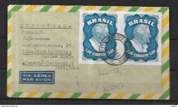 Brésil Lettre Recommandée 13 Juin 1949 Pour Niedersessmar ( Kôln ) - Storia Postale