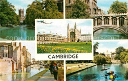 72841000 Cambridge Cambridgeshire Bridge Sighs Clare College Kings College Chape - Sonstige & Ohne Zuordnung