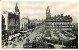 72833658 Edinburgh Princes Street East End Valentines Postcard Edinburgh - Otros & Sin Clasificación