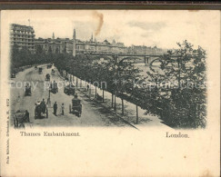 71568892 London Thames Embankment - Andere & Zonder Classificatie