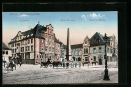 AK Mainz, Neubrunnenplatz Mit Volksbank Und Gutenberg-Casino  - Mainz