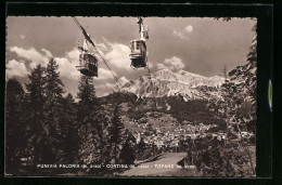 AK Funivia Faloria - Cortina-Tofane, Seilbahn  - Funicular Railway
