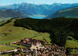 13959328 Einsiedeln__SZ Kloster Fliegeraufnahme - Sonstige & Ohne Zuordnung