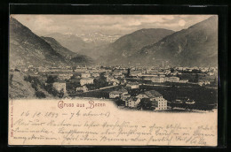 Cartolina Bozen, Panorama Aus Der Vogelschau  - Bolzano (Bozen)