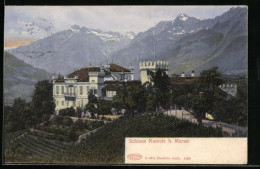 Cartolina Meran, Schloss Rametz  - Autres & Non Classés