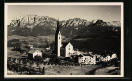 Cartolina Auna Di Sotto, Ortsansicht Mit Kirche  - Autres & Non Classés