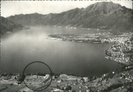 10555099 Tenero Tenero Fliegeraufnahme Lago Maggiore Tenero - Sonstige & Ohne Zuordnung