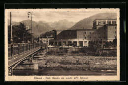 Cartolina Bolzano, Ponte Claudio Con Veduta Delle Dolomiti  - Bolzano (Bozen)