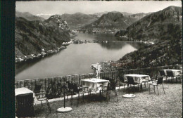 10554998 Serpiano_Lugano_TI Serpiano Terrasse Kurhaus X 1955 - Sonstige & Ohne Zuordnung