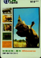 TELECARTE ETRANGERE... RHINOCEROS - Andere & Zonder Classificatie