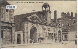 AUXONNE- LES HALLES- ANCIEN ARSENAL- CACHET DE FRANCHISE AU VERSO - Auxonne