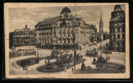 AK Hannover, Strassenbahnen Auf Dem Aegidientorplatz  - Tram