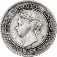 Sri Lanka , Victoria, 10 Cents, 1897, Londres, Argent, TB+, KM:94 - Colonie