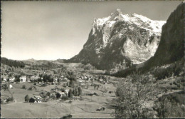 10553735 Grindelwald Grindelwald Wetterhorn X 1952 Grindelwald - Autres & Non Classés