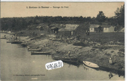 SEMUR- ENVIRONS DE- LE BARRAGE DE PONT - Semur