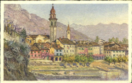 10553581 Ascona TI Ascona KuenstlerE. Zuppinger Ungelaufen Ca. 1920 Ascona - Other & Unclassified