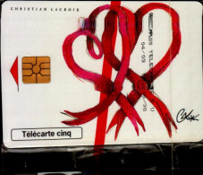 TELECARTE CINQ.....CHRISTIAN LACROIX  ..NEUVE SOUS BLISTER... - 5 Unidades