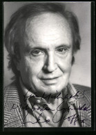 AK Schauspieler Udo Vioff Ernst Schauend, Mit Original Autograph  - Acteurs