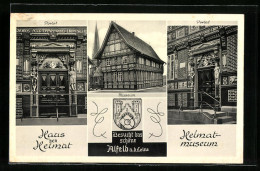 AK Alfeld A. D. Leine, Haus Der Heimat & Heimat-Museum  - Alfeld