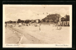 AK Niendorf / Ostseebad, Strand Mit Kurhaus  - Sonstige & Ohne Zuordnung