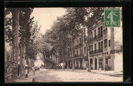 CPA Sidi-Bel-Abbès, La Rue De Tlemcen  - Tlemcen