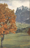 10553038 Grindelwald Grindelwald Handschriftlich Ungelaufen Ca. 1920 Grindelwald - Sonstige & Ohne Zuordnung
