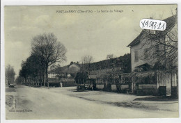 PONT-DE-PANY- LA SORTIE DU VILLAGE - Otros & Sin Clasificación