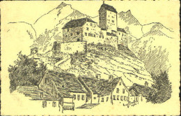 10552803 Sargans Schloss Sargans KuenstlerEug. Probst X 1919 Sargans - Autres & Non Classés