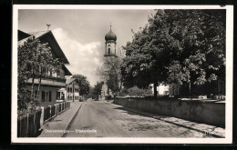 AK Oberammergau, Partie In Der Ettalerstrasse  - Oberammergau