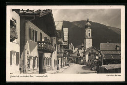 AK Garmisch-Partenkirchen, Partie In Der Sonnenstrasse  - Garmisch-Partenkirchen