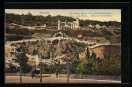 AK Budapest, St. Gerhardus-Denkmal Mit Umgebung  - Hungary