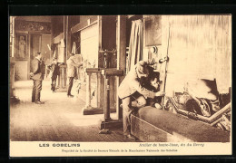 AK Les Gobelins, Atelier De Haute-lisse, Teppichweberei  - Other & Unclassified