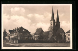 AK Neuendettelsau, Anstaltskirche Und Schwesternhaus  - Neuendettelsau