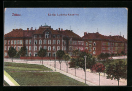 AK Zittau, König Ludwig-Kaserne  - Zittau