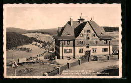 AK Johanngeorgenstadt I. Erzgeb., Jugendherberge Mit Blick Zum Plattenberg  - Johanngeorgenstadt