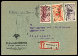 1926, Saar, 114 U.a., Brief - Altri & Non Classificati