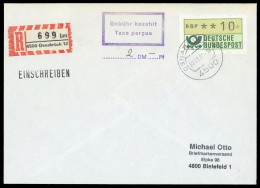 1981, Berlin, ATM, Brief - Other & Unclassified