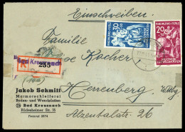 1948, Französische Zone Rheinland Pfalz, 30-31 U.a., Brief - Autres & Non Classés